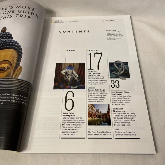 National Geographic July 2023 Exploration Issue Amazon Ancient Human Relative Sh - Picture 3 of 12